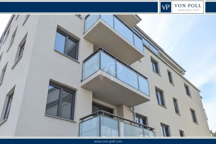 VON POLL IMMOBILIEN - Wohnung kaufen in Cottbus - Neubau: 4-Raum-Wohnung mit Gäste-WC, Balkon und PKW-Stellplatz nahe dem Klinikum