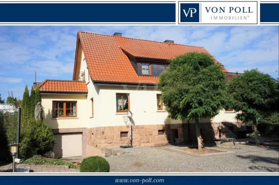 Titel - Haus kaufen in Petersberg - Neuer Preis: Freistehendes Einfamilienhaus mit Einliegerwohnung, umfangreich saniert
