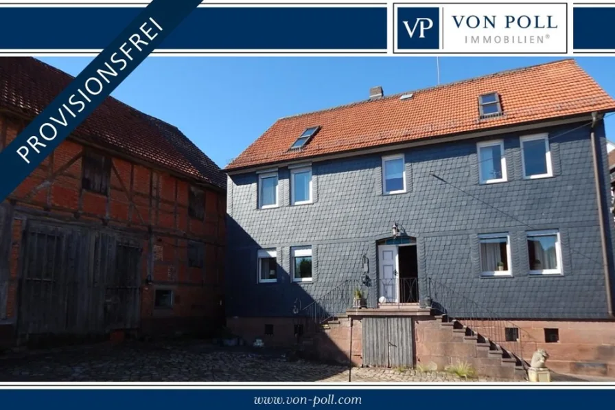 Wichdorf Provisionsfrei - Haus kaufen in Niedenstein / Wichdorf - Resthof mit viel Platz und vielen Möglichkeiten