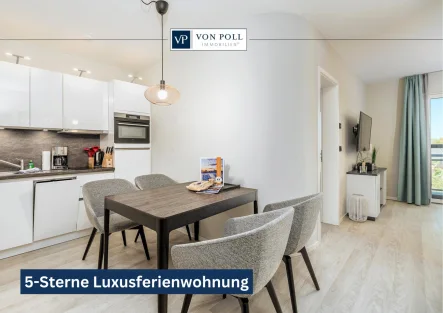 Titelbild - Wohnung kaufen in Wustrow - Exklusive Luxusferienwohnung im Ostseebad Wustrow | Boddenblick