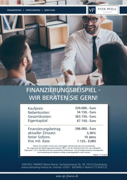 Finanzierungsbeispiel