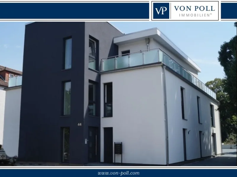 Frontansicht von Poll - Wohnung kaufen in Celle - Exklusive Erdgeschosswohnung barrierefrei!