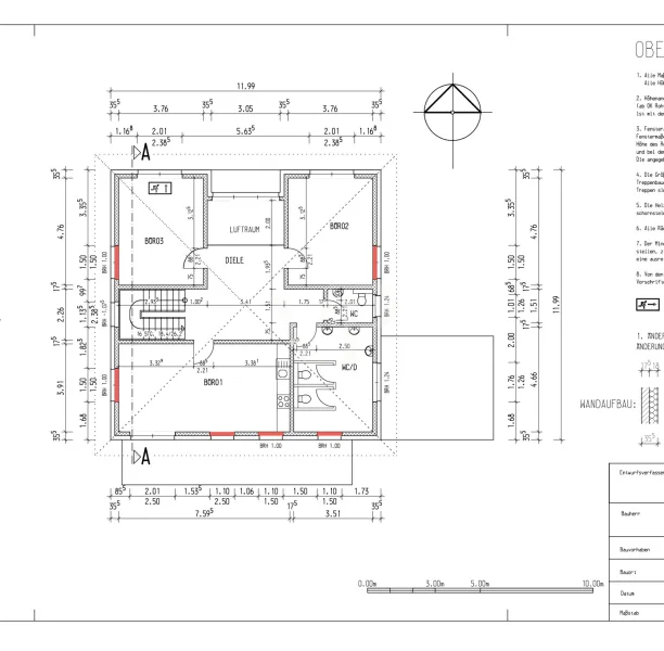 Büro/Wohnhaus OG