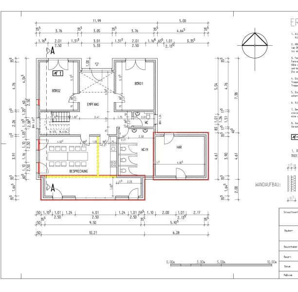 Büro/Wohnhaus EG