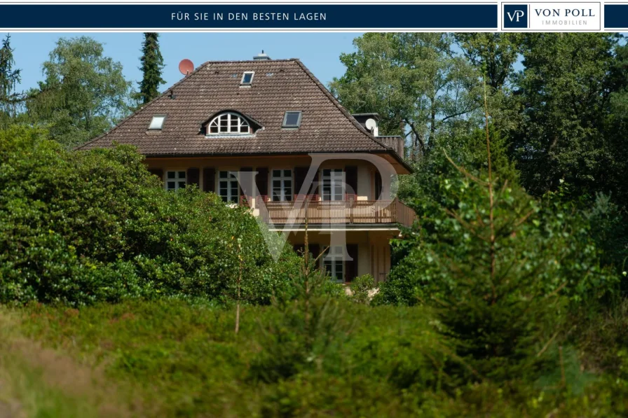 10 Titelbild - Haus kaufen in Südheide - Modernisierte Jugendstilvilla auf Waldlichtung