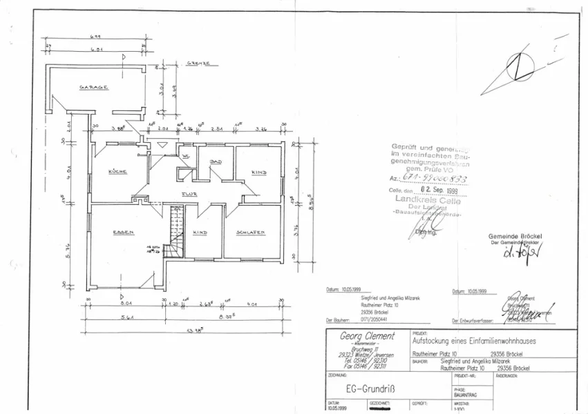 Grundriss EG