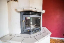 Kamin im Wohnzimmer