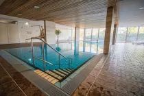 Spa-Bereich mit Hallenbad, Sauna  und Erholungsraum