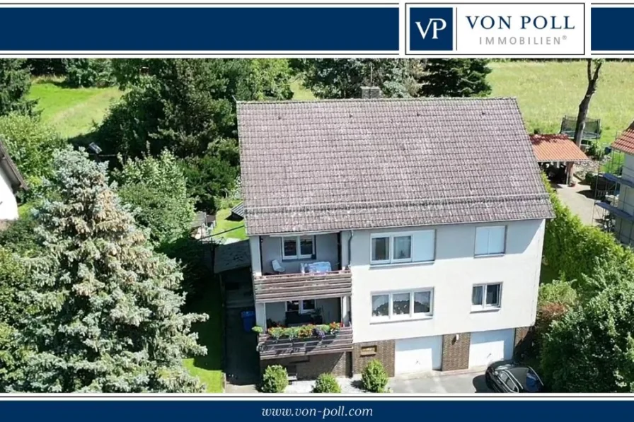  - Haus kaufen in Teichhütte - Gepflegtes und vermietetes 2-Familienhaus mit sonnigem Grundstück von ca. 1.552 m² und Ausbaureserve im Dachgeschoss