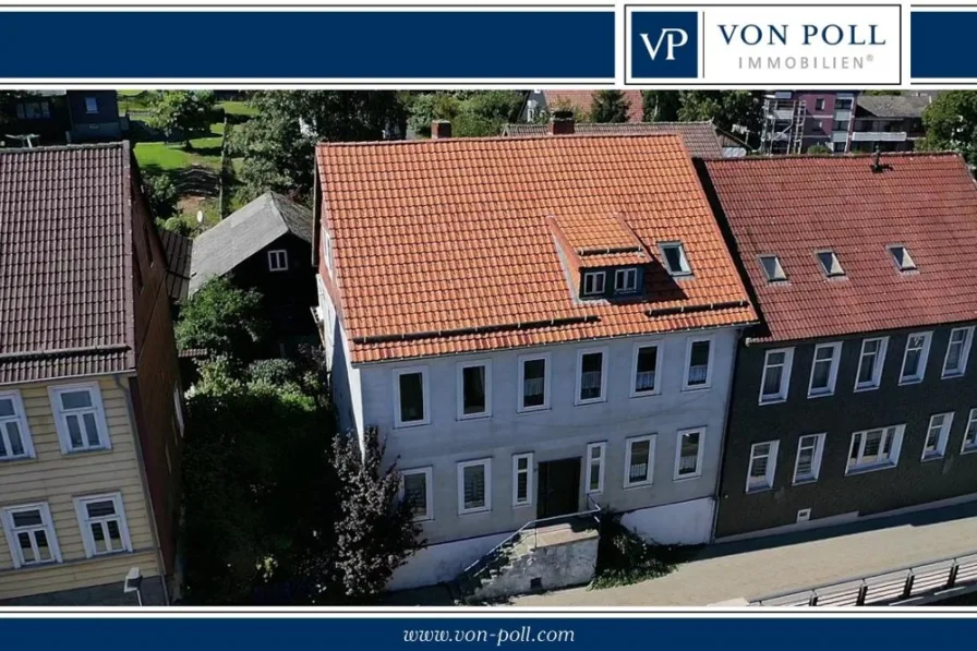 Zellbach I - Haus kaufen in Clausthal-Zellerfeld - Sanierungsbedürftiges Mehrfamilienhaus mit ca. 186 m² Wohnfläche & ca. 441 m² Grundstück