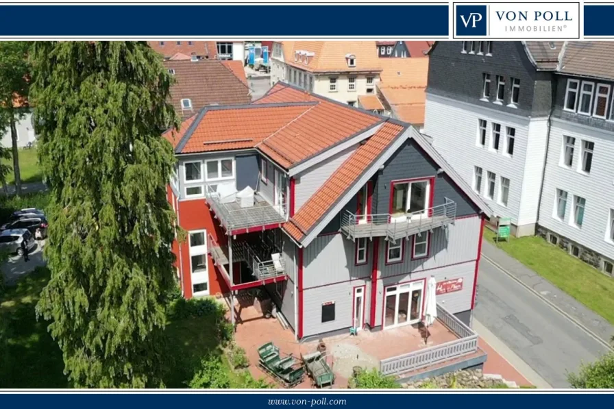 Erzstraße_ (1) - Wohnung kaufen in Clausthal-Zellerfeld - Schöne, moderne, neuwertige Eigentumswohnung (ca. 100 m²) im 1. OG.  mit Fahrstuhl