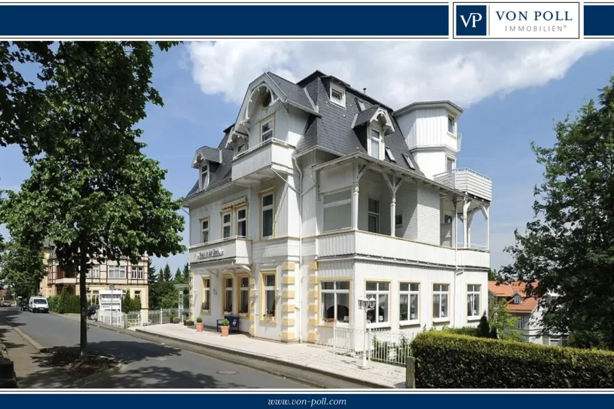 Außenansicht - Wohnung kaufen in Bad Harzburg - Modernisierte 6-Zimmer-Eigentumswohnung,  ca. 148 m² Wohnfläche mit Panoramablick in Bad Harzburg