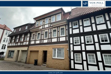 Vorderansicht - Haus kaufen in Osterode am Harz - Kleines Wohnhaus mit einer Wohnfläche von 145 m² und Grundstück  von 194 m²  im Zentrum von Osterode