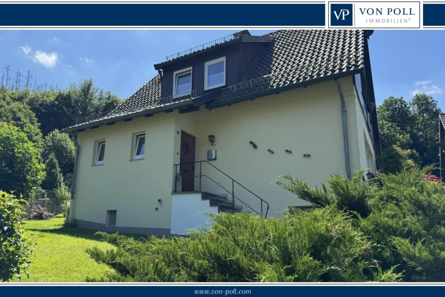  - Haus kaufen in Osterode am Harz - Natur Pur - Fantastisches Einfamilienhaus mit ca. 116 m² Wohnfläche und sonnigem Grundstück