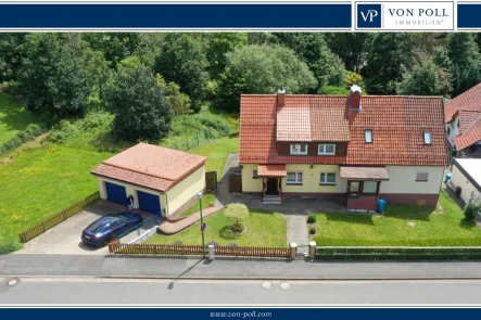 Vorderansicht - Haus kaufen in Osterode am Harz - 2 Doppelhaushälften zu einem Preis in Freiheit/OHA mit 198 m²  Wohnfläche und 1551 m²  Grundstück