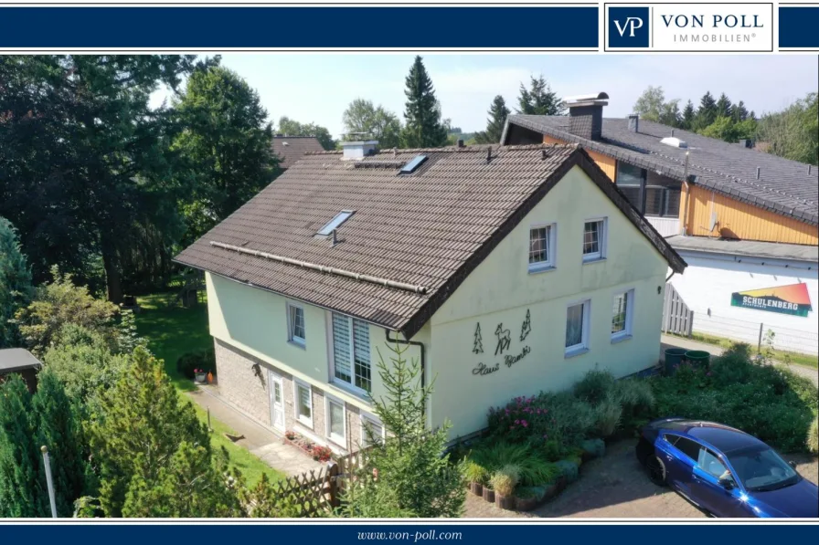 Außenfoto - Haus kaufen in Schulenberg im Oberharz - Schönes, gepflegtes Haus mit einem Grundstück von 927 m² und drei Wohneinheiten mit ca. 228 m²