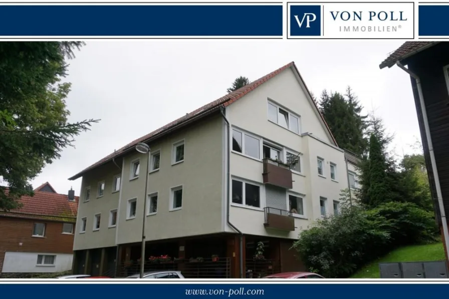 Aussenansicht - Wohnung kaufen in Altenau - 2-Zimmer-Ferienwohnung ( ca. 59 m² Wohnfläche) mit Balkon in zentrumsnaher Lage in Altenau