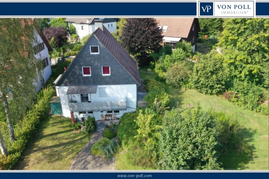 Frontansicht - Haus kaufen in Clausthal-Zellerfeld - Schönes geräumiges Haus mit ca. 195 m² Wohnfläche in ruhiger Lage, mit einem Grundstück von 927 m²