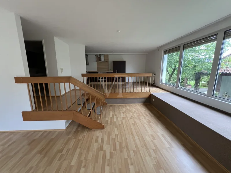 Panorama-Wohn-/Küchenbereich in Einliegerwohnung