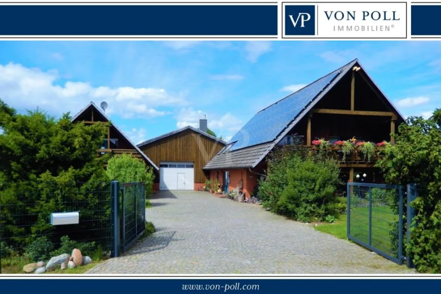 Titelbild - Haus kaufen in Wrestedt / Lehmke - Schönes Anwesen in der Samtgemeinde Aue - Natur und Ambiente im Einklang