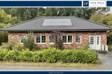 Titelbild - Haus kaufen in Emmendorf - Hochwertiger Bungalow in bevorzugter Lage am Elbe-Seitenkanal