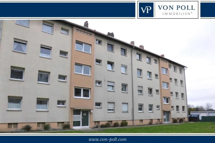 Titelbild - Wohnung kaufen in Wolfenbüttel / Groß Stöckheim - Vermietete 3-Zimmer-Wohnung im Nordwesten Wolfenbüttels