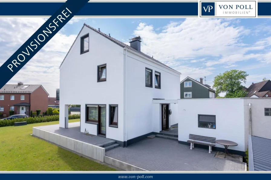 Titelbild - Haus kaufen in Halle (Westf.) - PROVISIONSFREI|Modernisiertes EFH in Halle |Garage |ca.20 m² ausgebauter Dachboden|tolles Grundstück