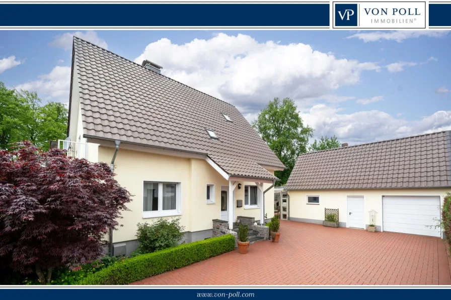 Titelbild - Haus kaufen in Halle (Westf.) - Renovierte Familienoase | 7 Zimmer | ca. 720 m² Grundstück | tolle & ruhige Wohnlage in Hesseln