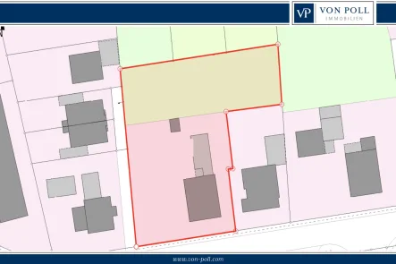 Titelbild - Grundstück kaufen in Gütersloh - Attraktives Baugrundstück mit Altbestand | ca. 2.064 m² | tolle Wohnlage | B-Plan liegt vor