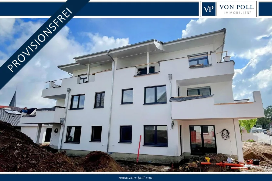  - Wohnung kaufen in Bad Oeynhausen - Neubau Erdgeschosswohnung 2 mit Gartenanteil in Bad Oeynhausen