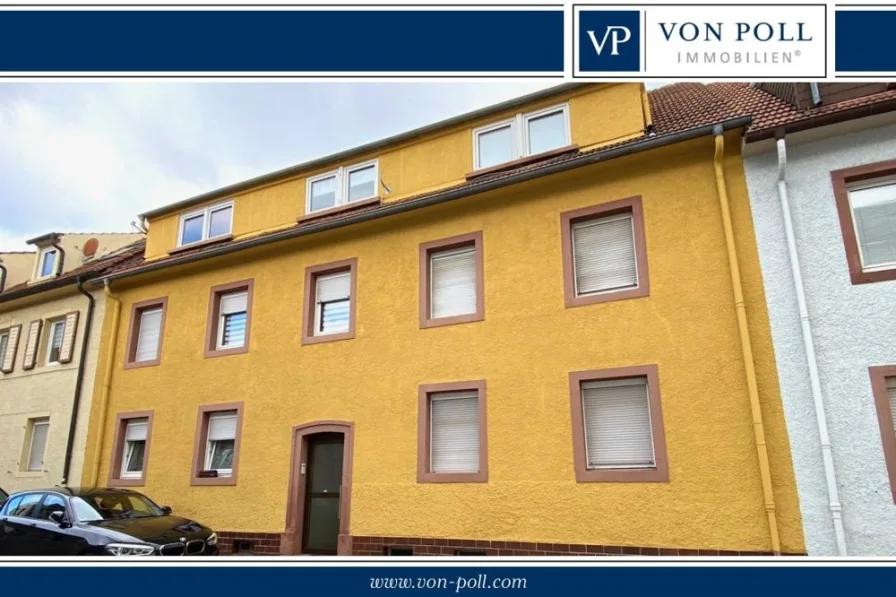 Frontseite - Wohnung kaufen in Kaiserslautern - Renditeobjekt! - Gepflegte 2ZKB Eigentumswohnung in der Kaiserslauterer Innenstadt