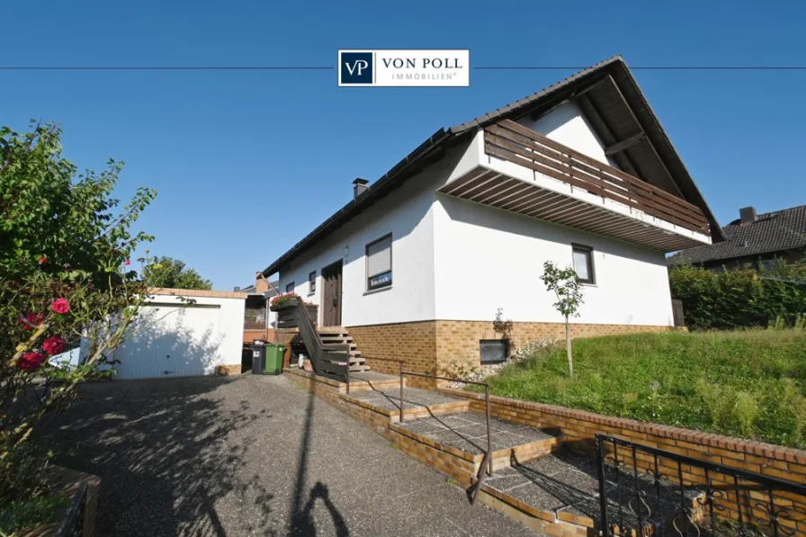  - Haus kaufen in Dreisen - Modernisierungsbedürftiges Familienhaus mit ELW in naturnaher Lage!