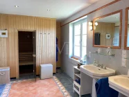 En-Suite-Bad mit Sauna