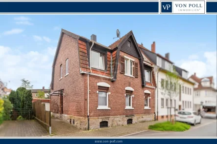 Titelbild - Haus kaufen in Rheine - ZFH mit Altbauflair in begehrter Wohnlage von Rheine