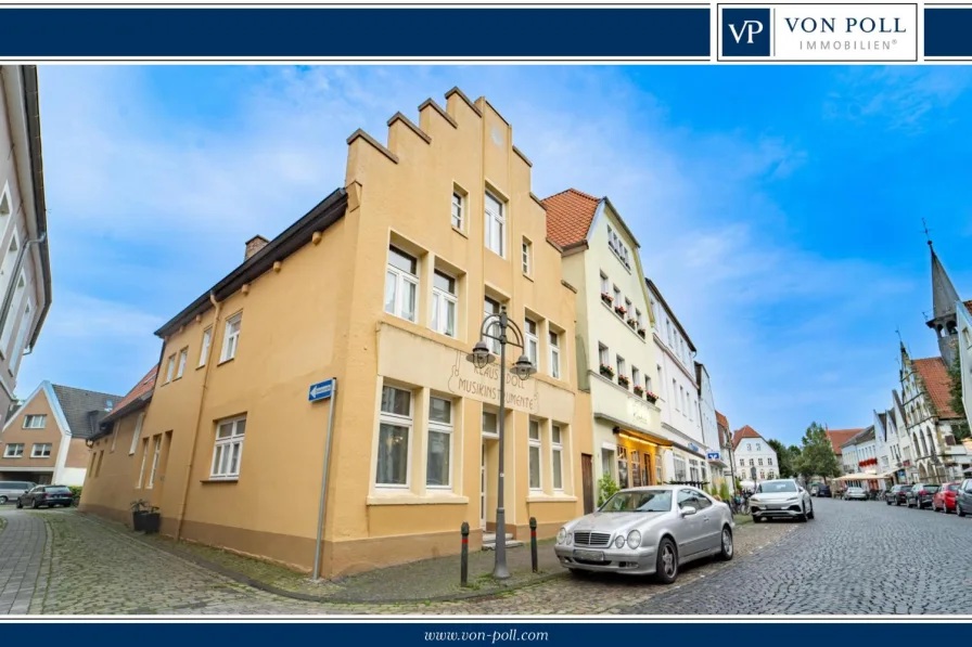 Titelbild - Haus kaufen in Steinfurt - Ein Stück Geschichte im Herzen von Burgsteinfurt - Historisches Wohn- und Geschäftshaus mit Charme!