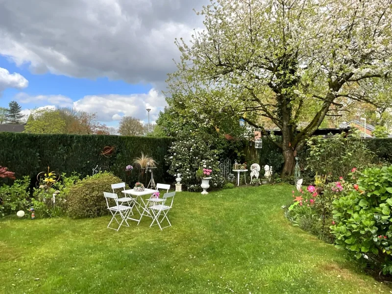 Garten im Frühling