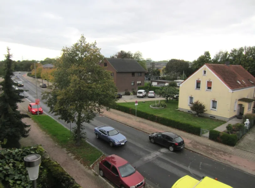 Ausblick vom Balkon