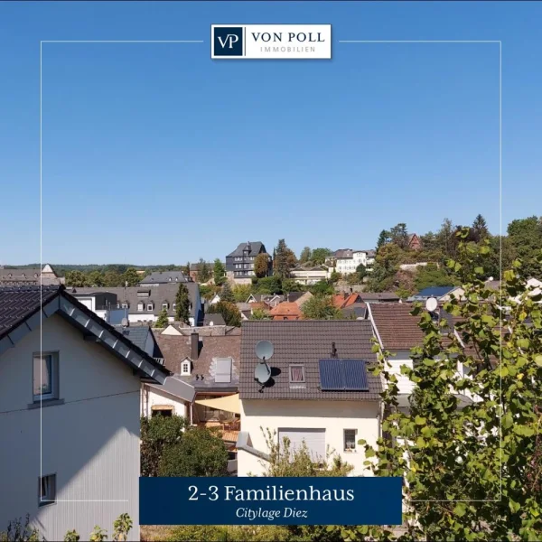  - Haus kaufen in Diez - Renoviertes Zwei-/Dreifamilienhaus in Innenstadtlage von Diez.
