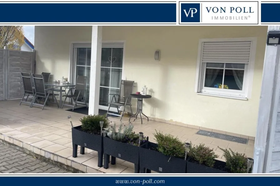 Titelbild - Wohnung kaufen in Frontenhausen - Schöne hell geschnittene  3-Zimmer Wohnung mit Terrasse
