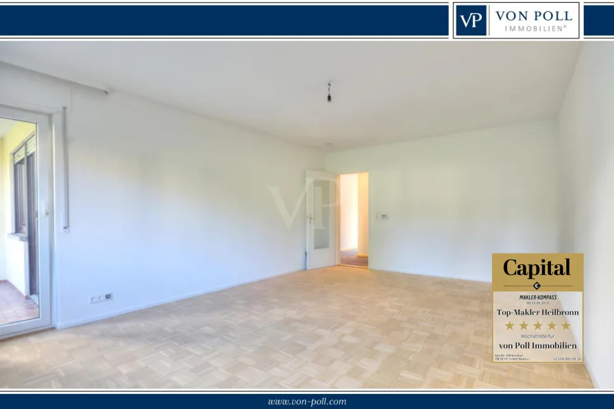 VP Titelbild - Wohnung kaufen in Heilbronn - Schnuckelige Wohnung mit Balkon