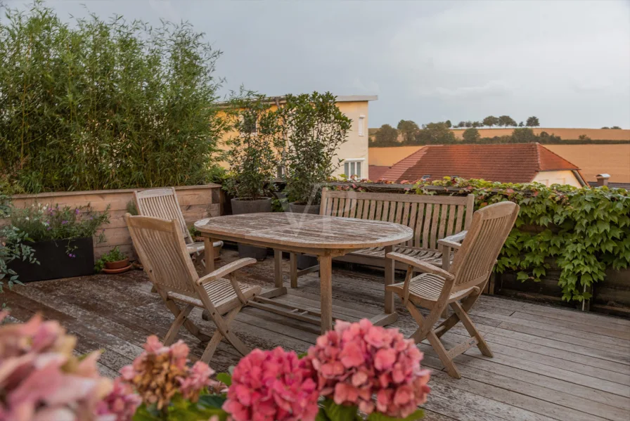 Terrasse mit Fernblick