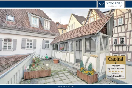 Titelbild - Wohnung kaufen in Bad Wimpfen - Fachwerkcharme im Herzen der malerischen Altstadt von Bad Wimpfen