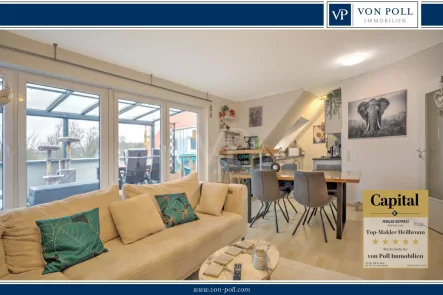 Titelbild Capital - Wohnung kaufen in Erlenbach - Hochwertige Maisonette-Wohnung mit Dachterasse und Blick ins Grüne!