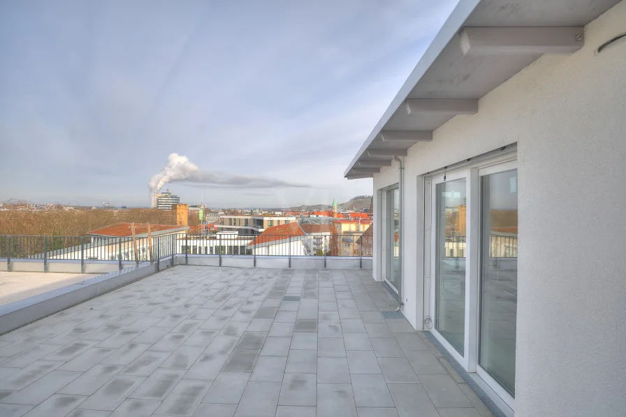 City-Neckar-Blick Terrasse