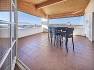 überdachter Balkon/Terrasse, Südwestausrichtung