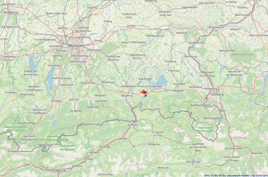 Zwischen München und Salzburg