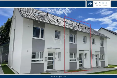  - Haus mieten in Sulz am Neckar - Neubau-Reihenmittelhaus mit Studio, Carport und Terrasse am Mühlbach
