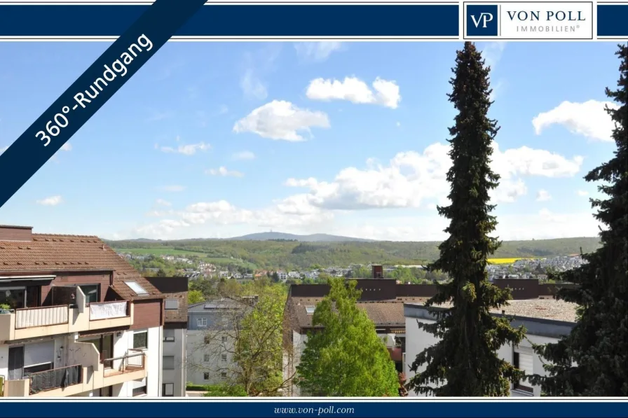 Titelbild  - Wohnung kaufen in Idstein - - Feldbergblick inklusive - Großzügige 3,5 Zimmer Wohnung mit 2 Balkonen und 2 Stellplätzen