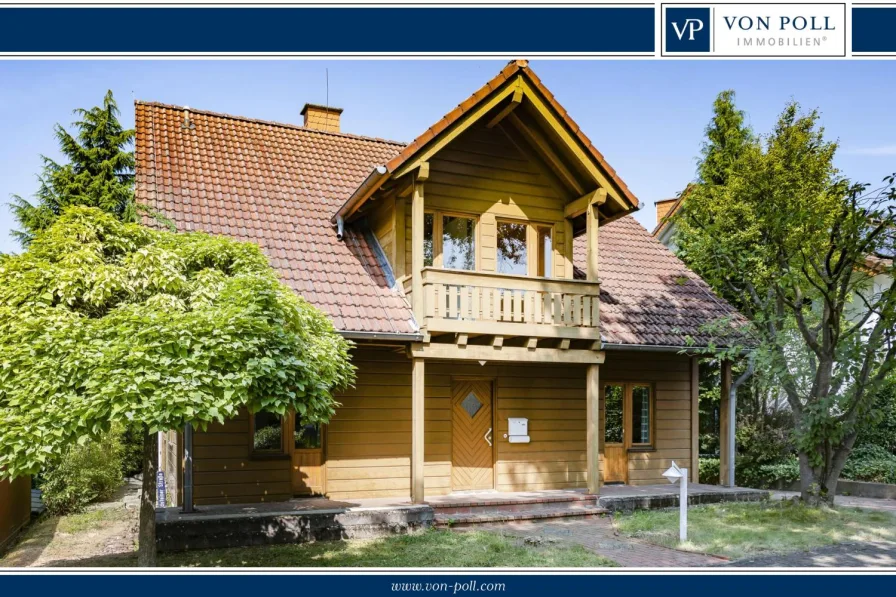 Titelbild - Haus kaufen in Idstein - Großzügiges Familienhaus in hochwertiger und ökologischer Holzbauweise in bester Idsteiner Wohnlage