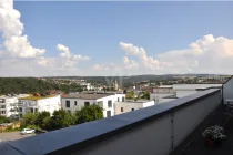 mit Blick auf den Hexenturm...